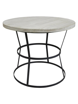 Cfc Brookfield Side Table - Large - Gray Wash