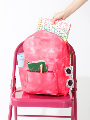 Go-go Backpack - Hot Pink Tie Dye