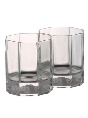 Medusa Lumiere Whiskey Double Old-fashioned Glasses, Set Of 2