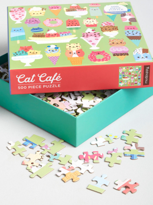 Cat Cafe Jigsaw Puzzle