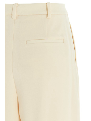 Tory Burch High Waisted Crepe Trousers