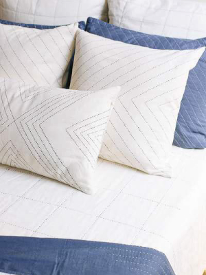 Anchal Project Arrow-stitch Throw Pillow