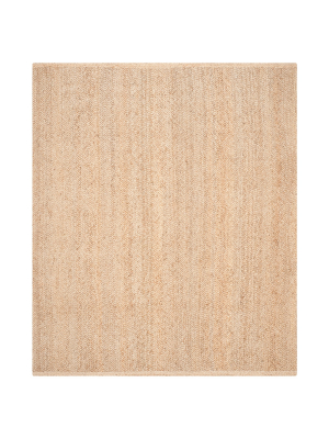 Mattie Solid Woven Rug Natural - Safavieh