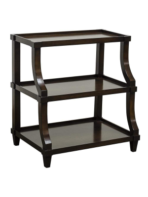 Cfc Carlsbad Side Table - Espresso