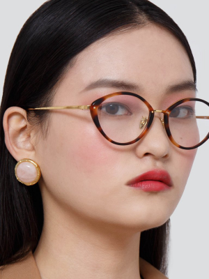 Lucy Cat Eye Optical Frame In Tortoiseshell