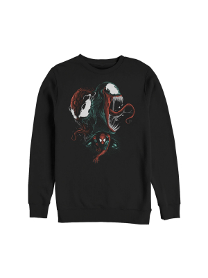 Men's Marvel Venom Alien Symbiote Duo Sweatshirt