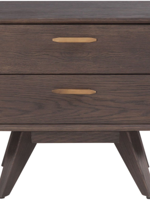 Loft Wooden Nightstand