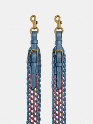 Strap With Weaving