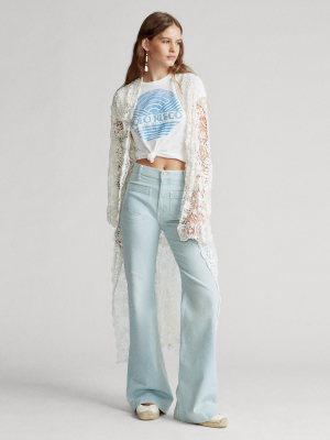 Cotton Lace Duster