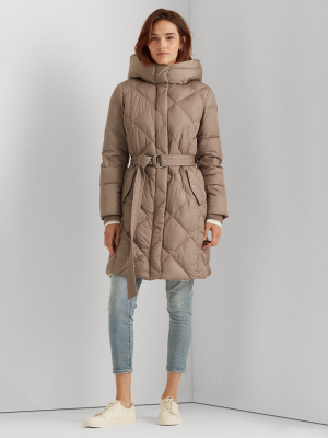 Belted Down Coat