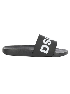 Dsquared2 Logo Print Slides