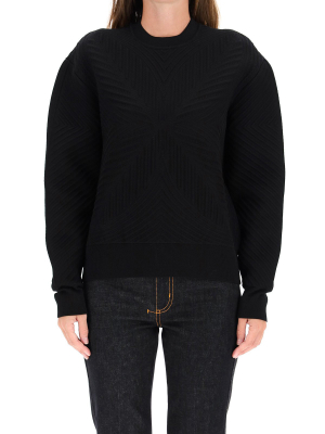 Alexander Mcqueen Textured Crewneck Sweater