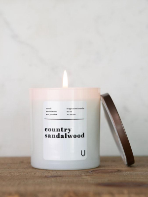 Country Sandalwood Candle 10 Oz. Gift Subscription