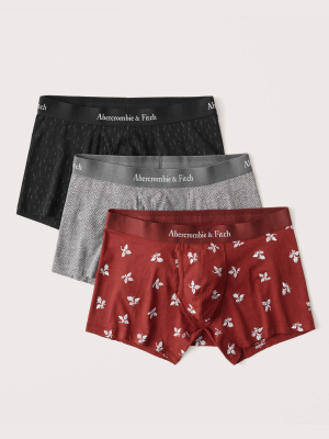 3-pack Logo Trunks