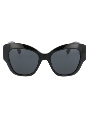 Gucci Eyewear Oversized Cat Eye Sunglasses