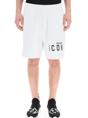 Dsquared2 Logo Print Bermuda Shorts