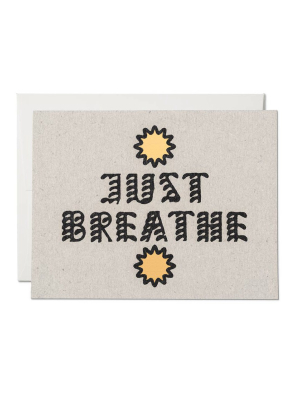 Just Breathe Card