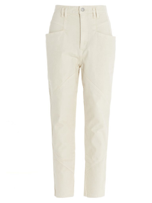 Isabel Marant High-waisted Tapered Jeans