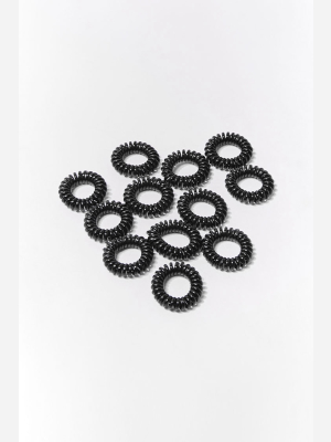 Spiral Hair Tie Set - 12 Pck