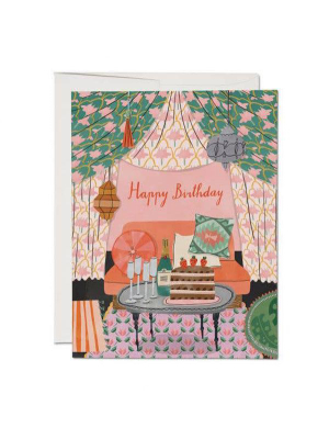 Nomad Tent Birthday Card