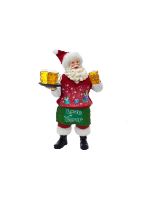 Kurt Adler 11" Fabriche Beer Santa