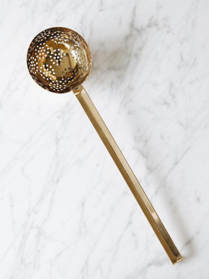 Silver-plated Colander Ladle
