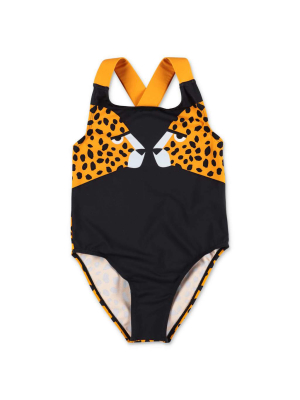 Stella Mccartney Kids Cheetah Print One-piece Swimsuit