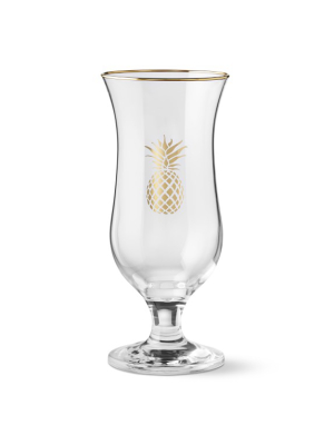 Gold Pineapple Cocktail Glasses