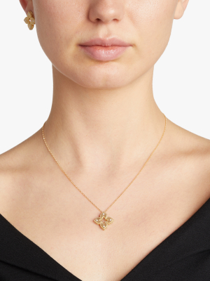 Yellow Gold Venetian Pendant Necklace