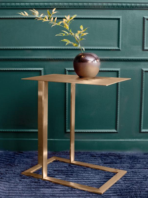 Nuevo Celine Side Table - Gold