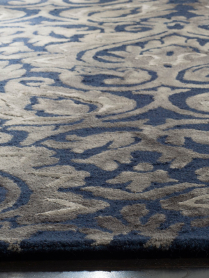 Angelica Damask Tufted Accent Rug - Safavieh