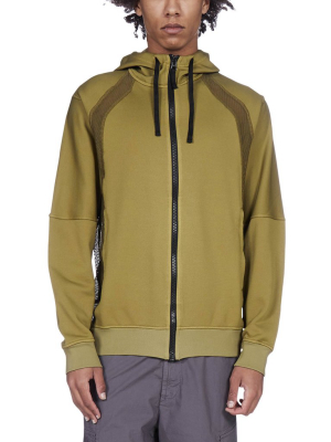 Stone Island Shadow Project Zipped Drawstring Hoodie