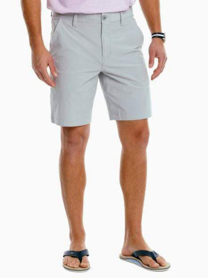 T3 Gulf Performance Short- Seagull Grey 9in