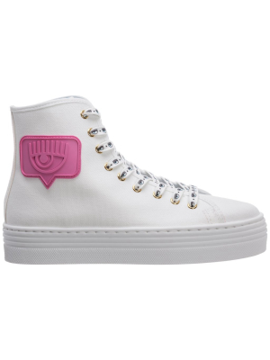 Chiara Ferragni Eyelike High Top Sneakers