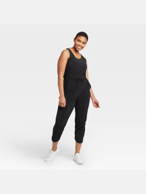Women's Stretch Woven Jumpsuit - All In Motion™