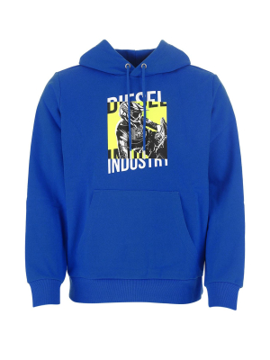 Diesel Graphic Printed Hoodie