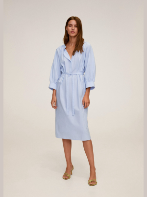 Cotton Midi Dress