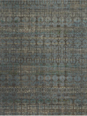 Loloi Javari Rug - Steel/lagoon