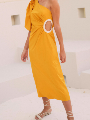 Refulgence Of Stars One-shoulder Dress