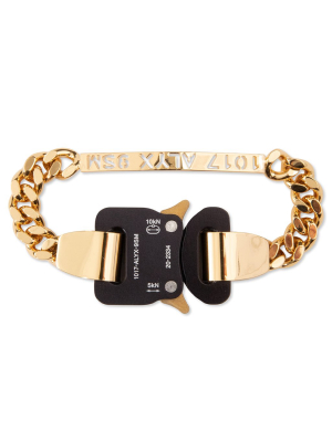 1017 Alyx 9sm Buckle Bracelet - Gold Shiny