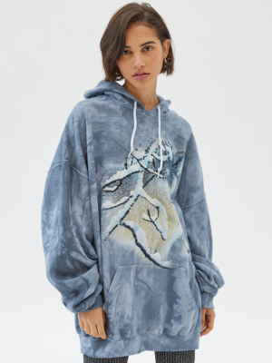 The Mountain Tie-dye Hoodie Sweatshirt