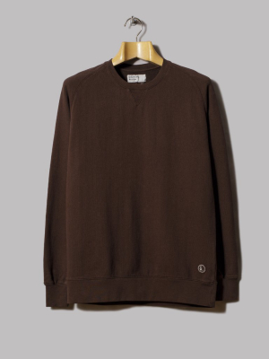 Universal Works Classic Crew Sweatshirt (brown)