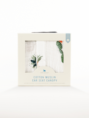 Cotton Muslin Car Seat Canopy - Prickle Pots