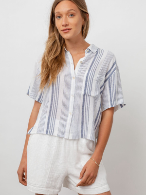 Payton Shirt - Dresden Stripe