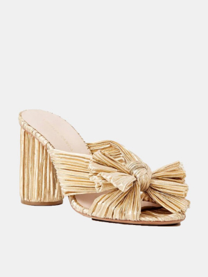 Loeffler Randall Women's Penny Pleated Bow Heel