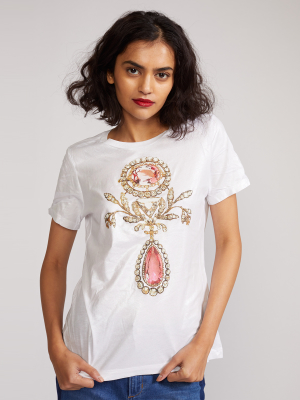 Jewel Metallic Tee