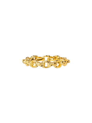 Sepper Chain Ring - Yellow Gold