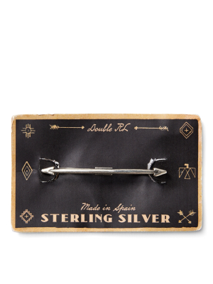 Silver-plated Collar Bar