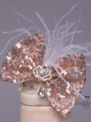 Princess Aisha Rose Gold Headpiece