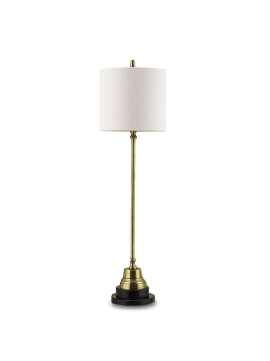 Messenger Brass Table Lamp